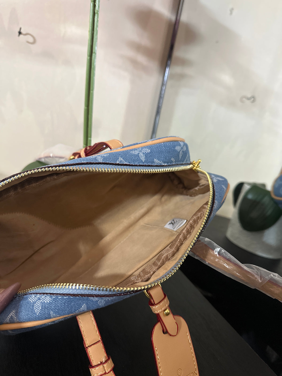 Louis Vuitton denim purse