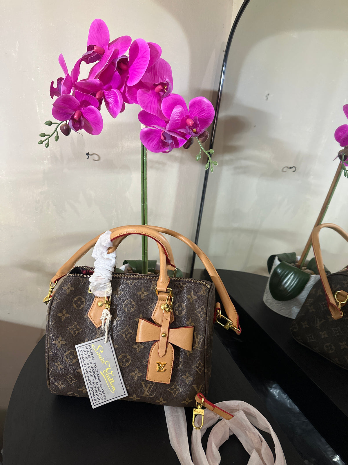 Louis Vuitton 25 brown mono