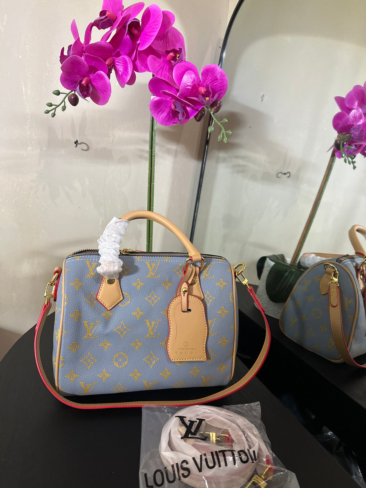 Louis Vuitton speedy 25 blue