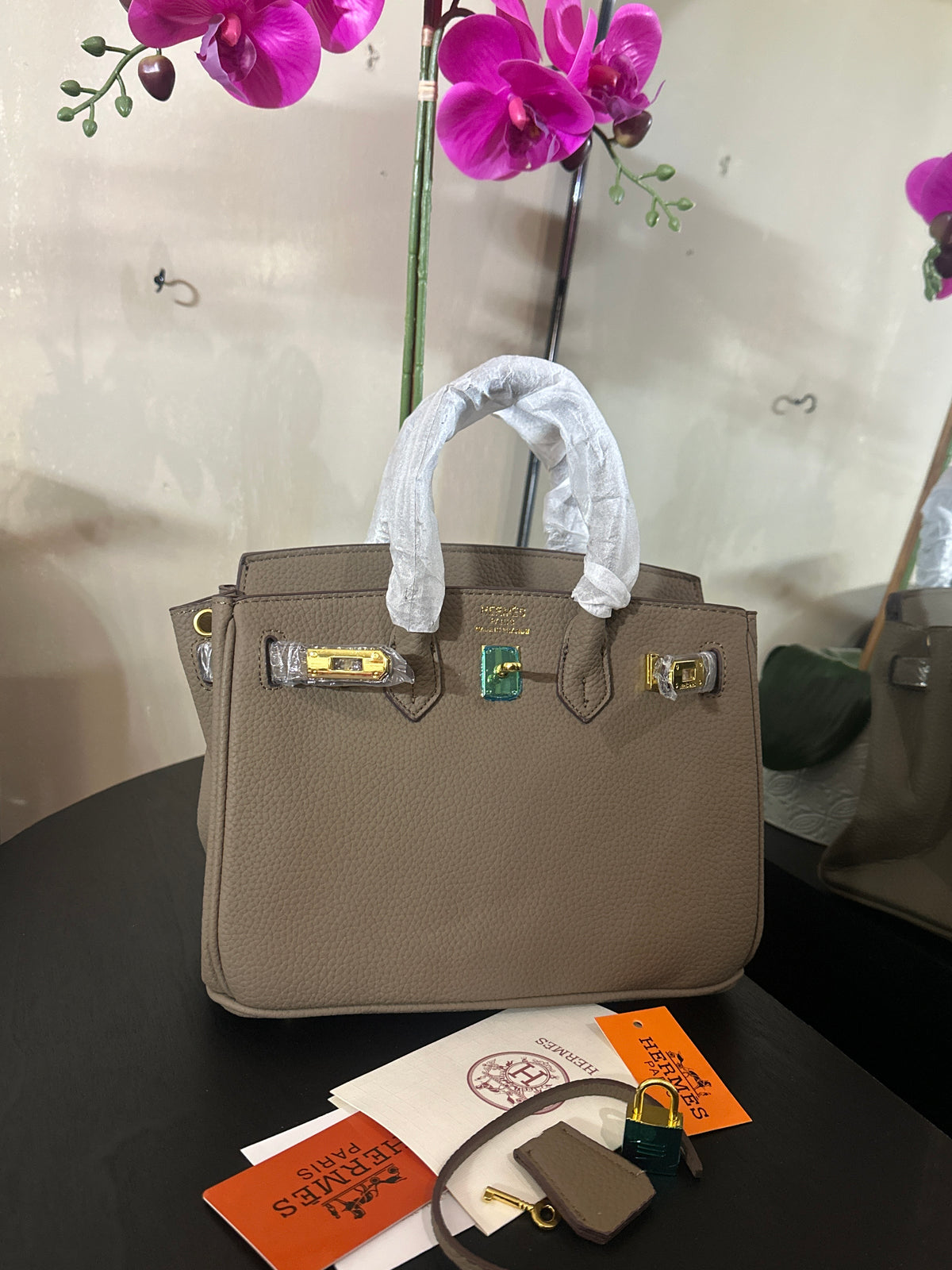 Hermes Birkin 25cm taupe